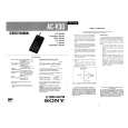 SONY ACV30 Service Manual cover photo