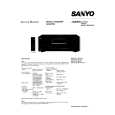 SANYO JA8300 Service Manual cover photo