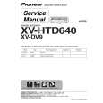 PIONEER XVDV9 Service Manual cover photo