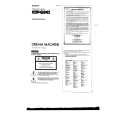 SONY ICF-C243 Owner's Manual cover photo
