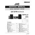 JVC UXD77R Service Manual cover photo