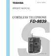 TOSHIBA FD9839 Service Manual cover photo