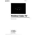 SONY KV-27XBR37 Owner's Manual cover photo