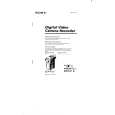 SONY DCR-PC10 Owner's Manual cover photo