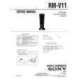 SONY RM-V11 Service Manual cover photo
