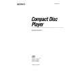 SONY CDP-C700 Owner's Manual cover photo