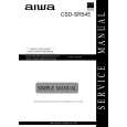 AIWA CSDSR545 LHHAHR Service Manual cover photo