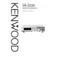KENWOOD VA-2230 Service Manual cover photo