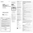SONY ICFC275RC Owner's Manual cover photo