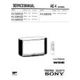 SONY KV28WX2A Service Manual cover photo