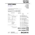 SONY MHCNXM3 Service Manual cover photo