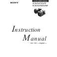 SONY FCBIX47 Owner's Manual cover photo