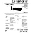 SONY SLV-700HF Service Manual cover photo
