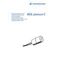 SENNHEISER MKE PLATINIUM-C Owner's Manual cover photo