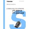 TOSHIBA FT8001A Service Manual cover photo