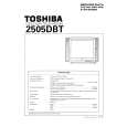 TOSHIBA 2505DB Service Manual cover photo