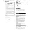 SONY M-629V Owner's Manual cover photo