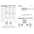 SONY XS-L1035D4 Owner's Manual cover photo