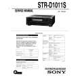 SONY STR-D1011S Service Manual cover photo