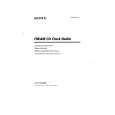 SONY ICF-CD1000 Owner's Manual cover photo