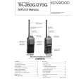 KENWOOD TK260G Service Manual cover photo