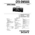 SONY CFDDW555S Service Manual cover photo