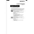 SONY CDU711 Owner's Manual cover photo