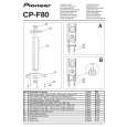PIONEER CP-F80/SXTW/EW5 Owner's Manual cover photo