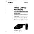 SONY CCDFX430 Owner's Manual cover photo