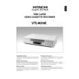 HITACHI VTL4024E Owner's Manual cover photo