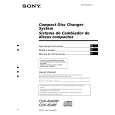 SONY CDX-454RF Owner's Manual cover photo