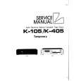 LUXMAN K-105 Service Manual cover photo