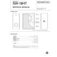 KENWOOD SW-18HT Service Manual cover photo