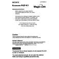 SONY PICPK1 Owner's Manual cover photo