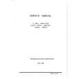 MITSUBISHI TFS6705 Service Manual cover photo