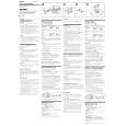 SONY WM-FX451 Owner's Manual cover photo