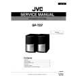 JVC SPTD7 Service Manual cover photo