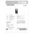 SONY FD240BE Service Manual cover photo