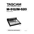 TEAC M-512 Service Manual cover photo