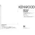 KENWOOD DM-SA7 Owner's Manual cover photo