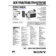 SONY DCR-TRV10 Service Manual cover photo