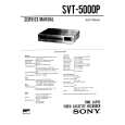 SONY SVT5000P Service Manual cover photo