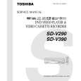 TOSHIBA SDV290 Service Manual cover photo