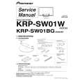 PIONEER KRP-SW01BG/SXZC/E5 Service Manual cover photo