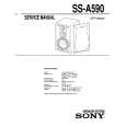 SONY SS-A590 Service Manual cover photo