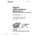 SONY DCRTRV520E Owner's Manual cover photo