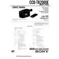 SONY CCDTR2000E Service Manual cover photo