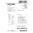 SONY CMTCQ1 Service Manual cover photo