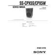 SONY SSCPX5S Service Manual cover photo