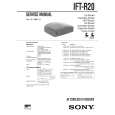SONY IFT-R20 Service Manual cover photo